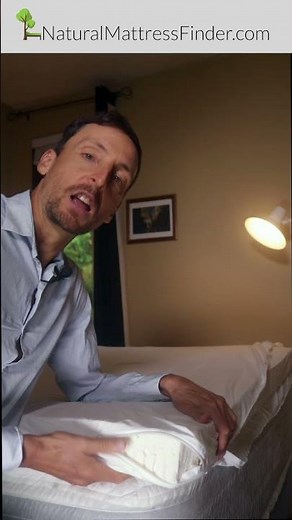 Backpain from mattress remedy: add a natural latex topper to your bed