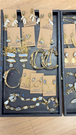 So many treasures headed to our new stockist in London, Tomfoolery @tomflondon !! We’re so excited to be spreading our sparkle across the pond ✨#emilieshapirojewelry #london #tomoflondon #tomfoolery | Emilie Shapiro Jewelry Design