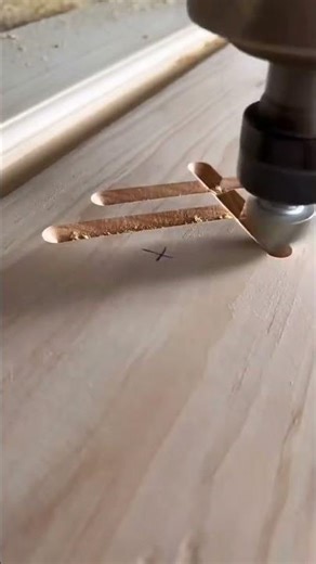 Precision CNC router starts carving wood patterns beautifully