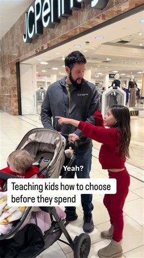 Teaching kids that fun is possible when you plan for it. She wanted to do the jump thing. We checked the budget. No emergency money touched. No rent money touched. Decision made. This is how money lessons stick. Link in bio for BUDGET BINDER if you want one for your own kids.