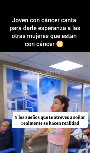 Canta para darle esperanza a las otras mujeres 🙌🙏 #reflexiones #reflexion #cáncer #jesus #Dios