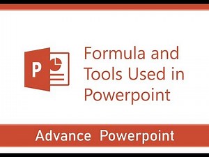 Tools for PowerPoint | Tutorial | Formula & Tools used in PowerPoint | Steps to use Tools in PPT