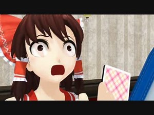 【東方MMD】霊夢ちゃんの変顔シーン【ラブライブ】