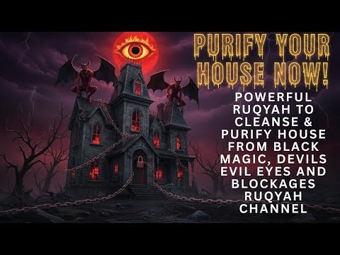 POWERFUL Ruqyah for House Cleansing Purify Home from Black Magic, Devil Jinns, Evil Eyes & Blockages