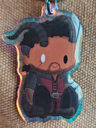 Adorable Baldur's Gate 3 Keychains on Etsy