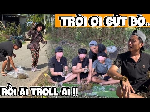 Who's trolling whom? Just looking at it is disgusting, oh my god!