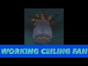 Making a (WORKING) Ceiling fan in minecraft bedrock. (Command blocks required)