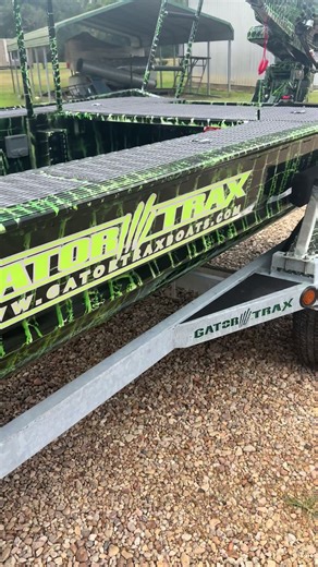 Sooo sweet!#gatortraxboats #customboat #customaluminumboat