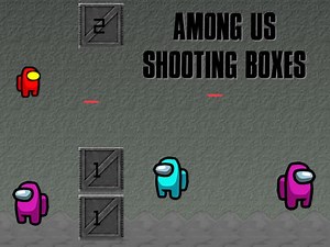 Play Among Us Shooting Boxes | Free Online  Games. KidzSearch.com