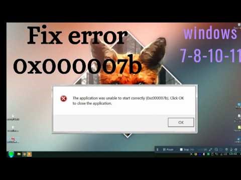Windows 7-8-10-11 Error 0x000007B Solved | Fast & Simple Method