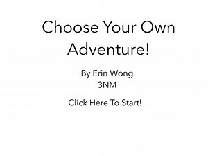 Choose your own adventure!