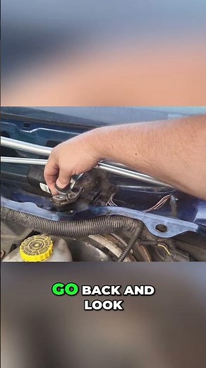 Fixing Wiper Linkage: A Mechanic's Repair Guide! #shorts