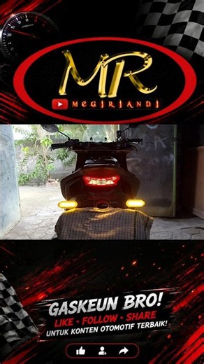 MODAL 12 RIBU! Yamaha Aerox Jadi Punya Hazard Tanpa Saklar, Begini Cara Pasangnya!