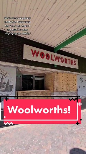 Exploring the Abandoned Woolworths in Longton, England
