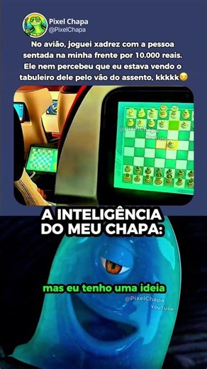 XEQUE-MATE A 10 MIL REAIS ♟️✈️😏