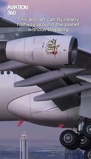 ✈️Airbus A340-300 on Final Approach — The Landing Gear Is a Beast! #boeing #aviation #airbus