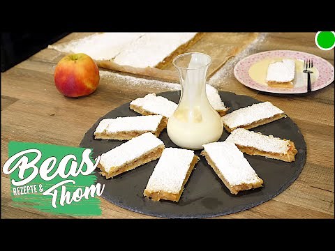 🍎Apfelkuchen- Schnitten ganz was feines - Gedeckter vom Blech
