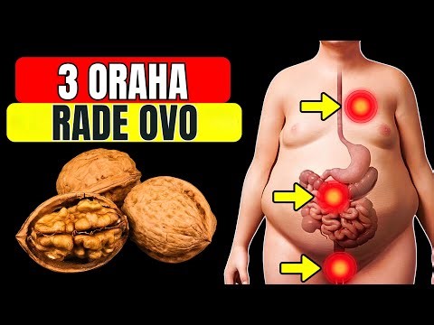 Samo 3 ORAHA DNEVNO učinit će ovo tvom TIJELU. Svi bi to trebali znati.