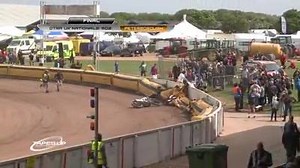 2.2K views · 11 reactions | Hooligans! Check out this massive pile up from the weekends Dirt Track Riders Association UK meeting at Peterborough. The guys at Tapes Up Productions did a fantastic job of providing a live feed to the event throughout the weekend including this. | Dirt Hub | Facebook
