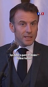 🗣️ « Qui menace avec l’arme nucléaire ? Le président Poutine » En déplacement en République tchèque, Emmanuel Macron assume « un sursaut stratégique » face à la Russie #macron #russie #poutine #actualités #lci | LCI