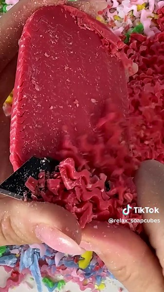 ASMR Soap Carving: Satisfying Soap Cutting Experience