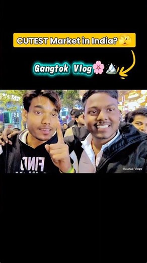 First Time in Gangtok? You’ll Fall in Love with This!❤️🏔️ #gangtok #sikkimdiaries