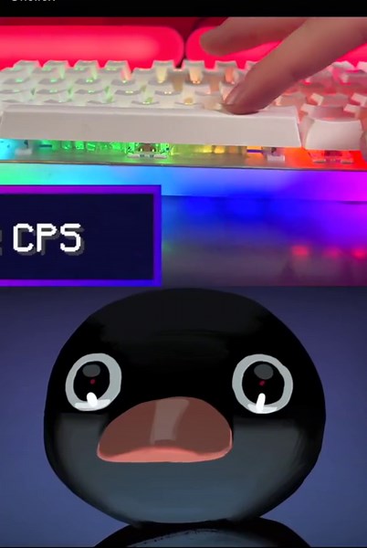 102 CPS RECORD w/ KEYBOARD #gamingkeyboard #gaming #keyboard #record #nootnoot