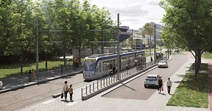 Tram line 19 - TU Delft Campus