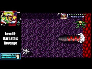 Let's Play Battletoads in Battlemaniacs: Level 5 - "Karnath's Revenge" Walkthrough with Abdallah