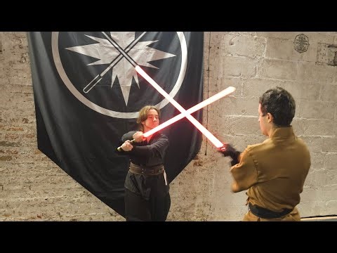 9-point choreo + uneven to clashes - lightsaber practice at SaberArts