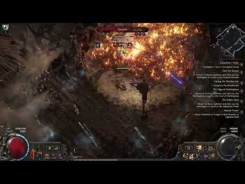 POE2 -Normal SIMULACRUM - GamePlay (No Commentary) Path Of Exile 2
