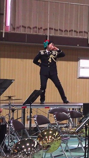 中部方面音楽隊「驚愕! 伊丹の奇跡」恋するフォーチュンクッキー個人1 指揮：２等陸佐 佐藤文俊 陸上自衛隊 伊丹駐屯地７５周年記念行事 #shorts