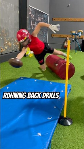 YAC YARD AFTER CONTACT #RunningBack #Drills #YouthFootball #ProLimitAthletes