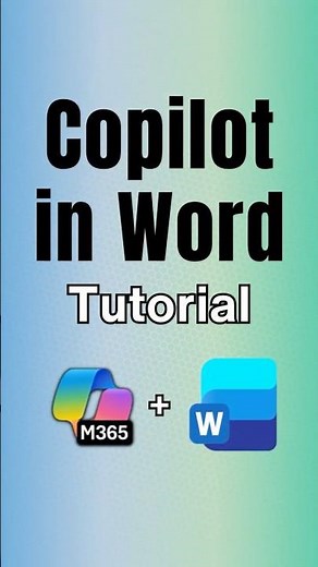 Copilot in Word Tutorial in 1 minute
