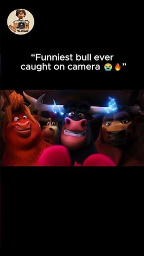 Ferdinand FUNNIEST Moments 😂 | Hilarious Bull Comedy Scene 🐂🔥 #Shorts #trending #ferdinand