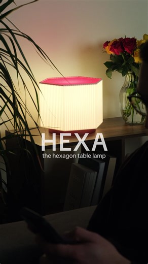 HEXA Hexagon Table Lamp Design for 2026