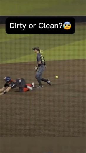 Did She Block the Runner on Purpose?! 🤯 (Softball Collision)