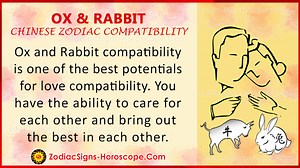 Ox and Rabbit Love Compatibility, Relationship & Traits in Chinese Zodiac