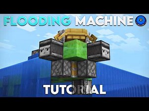 How to Make a Flood Machine in Minecraft (Donut SMP)