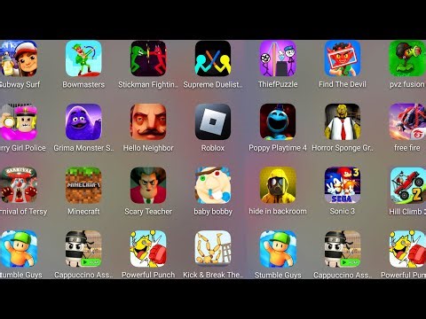 Roblox,Baby Bobby's Daycare,Carnival of Terror,,Poppy Playtime 4,Capuchino Assassino,Grimace Monster