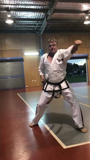 Rhee Taekwondo Pattern - Tan Gun - Yellow Belt