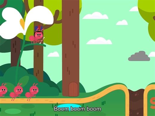 【儿歌】12.The Ants Go Marching