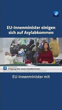 EU-Innenminister:innen einigen sich auf neues Asylabkommen