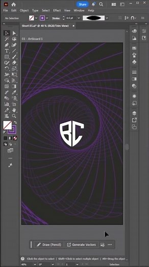 Illustrator Quick Tips | Geometric Line Art