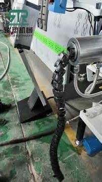 PE Crushed Plastic Pelletizing Line