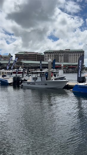 7.7K views · 125 reactions | Come check out our @orionboatworks 29’, with the Gen 2 @zipwake system, here at @ibexshow! | Center Consoles Only | Facebook