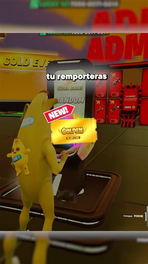 🍌Find this golden ticket to win 1000 V-Bucks!!!
