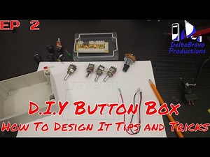 🕹️ D.I.Y Button Box - Step Two - How To Design It - 🔘