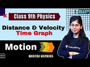 Time Graph : Distance & Velocity | Motion | CBSE Class 9 | Physics | Manisha Ma'am