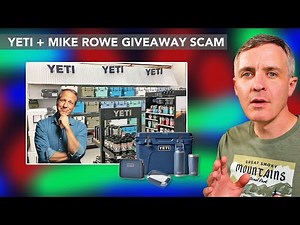 Yeti & Mike Rowe Giveaway Scam Hides Dangerous Catch